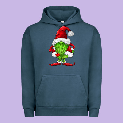 Green Christmas Gnomes Urban Hoodie Designed By Fadigitalartstudio