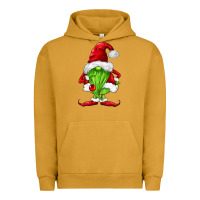 Pigment Peanut Butter green christmas gnomes Urban Hoodie - FaDigitalArtStudio