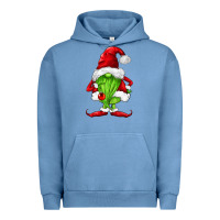 Pigment Pebble Blue green christmas gnomes Urban Hoodie - FaDigitalArtStudio