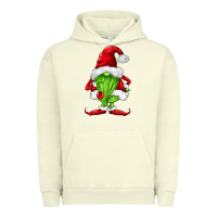 Pigment Pistachio green christmas gnomes Urban Hoodie - FaDigitalArtStudio