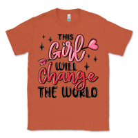 Copper this girl will change the world Classic Tee - MaliasSmallBusiness