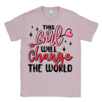 Lilac this girl will change the world Classic Tee - MaliasSmallBusiness
