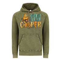 Vintage Olive cutest little camper Vintage Hoodie - MaliasSmallBusiness