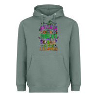 Sage witches monsters goblins and screams its almost halloween Heavyweight Hoodie - CowGirlArtShop