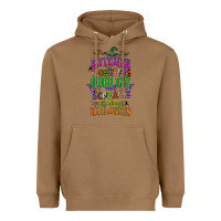 Toasted Coconut witches monsters goblins and screams its almost halloween Heavyweight Hoodie - CowGirlArtShop
