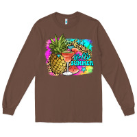 Chestnut hello summer Long Sleeve Tee - JahusDesignShop