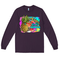 Plum hello summer Long Sleeve Tee - JahusDesignShop