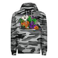 Slate Camo halloween heart Premium Hoodie - CowGirlArtShop