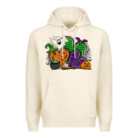 Tofu halloween heart Premium Hoodie - CowGirlArtShop