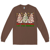 Chestnut tis' the season with christmas cakes  bbs Long Sleeve Tee - BundleAndBundleShop