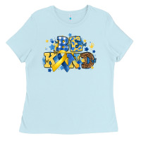 Baby Blue be kind Ladies Tee - Artiststas