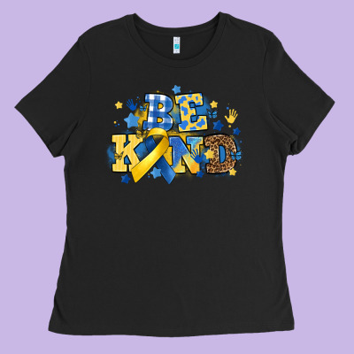 Be Kind Ladies Tee Designed By Artiststas