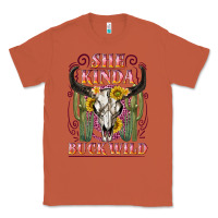 Copper she kinda buck wild with bull skull Classic Tee - NancyCooperArtShop