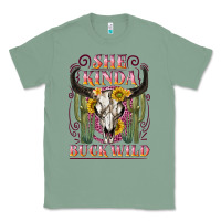 Sage she kinda buck wild with bull skull Classic Tee - NancyCooperArtShop