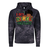 Cloud Black i am black history black boy Vintage Hoodie - MaliasSmallBusiness