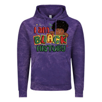 Cloud Purple i am black history black boy Vintage Hoodie - MaliasSmallBusiness