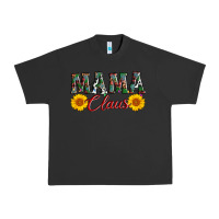 Pigment Black mama claus Urban Heavy Tee - AdoDesignShop