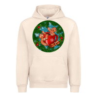 Sandshell gingerbread men with hot chocolate Urban Hoodie - BundleAndBundleShop