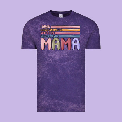 Mama Vintage Tee Designed By Maliassmallbusiness