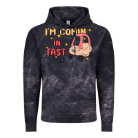 Cloud Black i'm comin in fast Vintage Hoodie - MaliasSmallBusiness