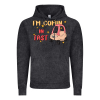 Vintage Black i'm comin in fast Vintage Hoodie - MaliasSmallBusiness