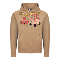 Vintage Coffee i'm comin in fast Vintage Hoodie - MaliasSmallBusiness