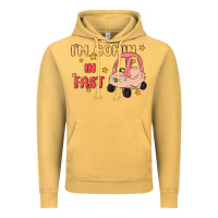 Vintage Mustard i'm comin in fast Vintage Hoodie - MaliasSmallBusiness