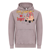 Vintage Zinc i'm comin in fast Vintage Hoodie - MaliasSmallBusiness