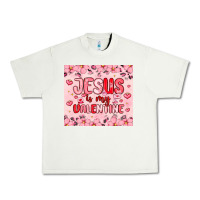 Pistachio jesus is my valentine Urban Heavy Tee - MaliasSmallBusiness