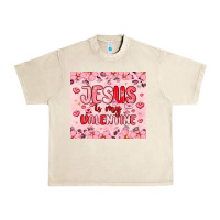 Sandshell jesus is my valentine Urban Heavy Tee - MaliasSmallBusiness