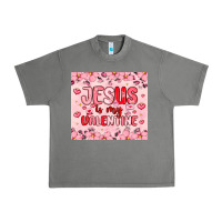 Tornado jesus is my valentine Urban Heavy Tee - MaliasSmallBusiness
