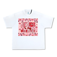 White jesus is my valentine Urban Heavy Tee - MaliasSmallBusiness