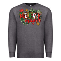 Charcoal Heather merry mama Premium Sweatshirt - CowGirlArtShop