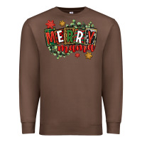 Chestnut merry mama Premium Sweatshirt - CowGirlArtShop