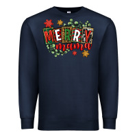 Navy merry mama Premium Sweatshirt - CowGirlArtShop