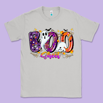 Boo Sheet Classic Tee Designed By Cowhidedigitalart