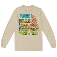 Mushroom your nails say everything about you bbs Long Sleeve Tee - BundleAndBundleShop