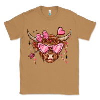 Toasted Coconut valentines day long haired cow Classic Tee - MaliasSmallBusiness