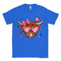 True Royal valentines day long haired cow Classic Tee - MaliasSmallBusiness