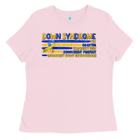 Bubblegum Pink down syndrome Ladies Tee - Artiststas
