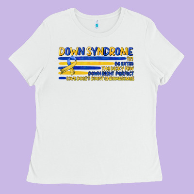 Down Syndrome Ladies Tee Designed By Artiststas