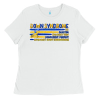 White down syndrome Ladies Tee - Artiststas