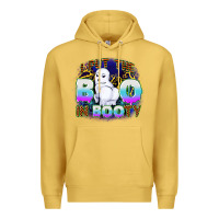 Antique Gold i put boo in booty Premium Hoodie - CowGirlArtShop