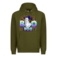 Army Green i put boo in booty Premium Hoodie - CowGirlArtShop