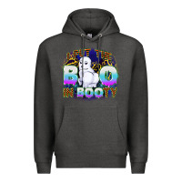 Charcoal Heather i put boo in booty Premium Hoodie - CowGirlArtShop