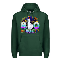 Sports Green i put boo in booty Premium Hoodie - CowGirlArtShop