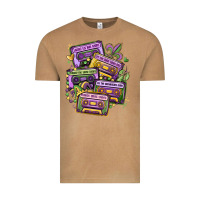 Vintage Camel mardi gras cassette tapes Vintage Tee - MaliasSmallBusiness