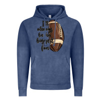 Vintage Denim i ll always be his biggest fan Vintage Hoodie - MaliasSmallBusiness