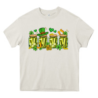 Cream st. patricks day pickle Heavy Core Tee - Artiststas