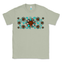 Matcha cowhide leopard sunflower gemstone Classic Tee - JahusDesignShop